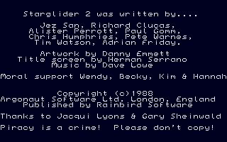 Screenshot Starglider 2