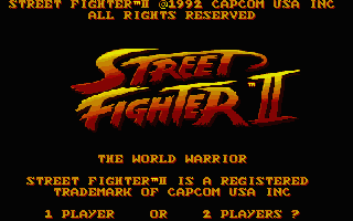 Screenshot Street Fighter II