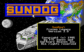 Screenshot Sundog : Frozen Legacy