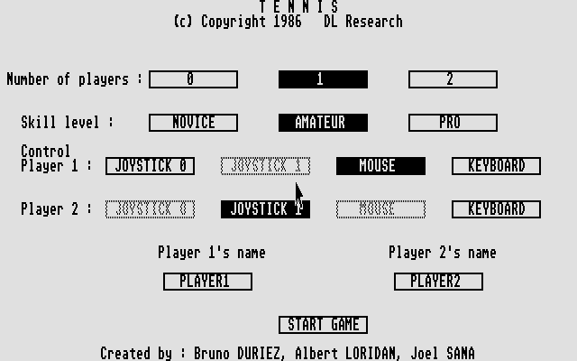 Screenshot Super Tennis