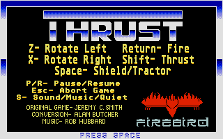 Screenshot Thrust