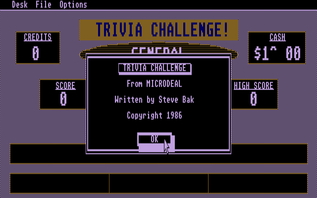 Screenshot Trivia Challenge