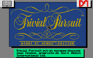 Screenshot Trivial Pursuit : Genus Edition