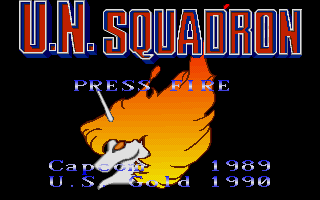 Screenshot U.N. Squadron