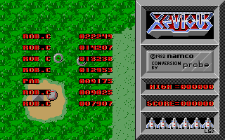 Screenshot Xevious