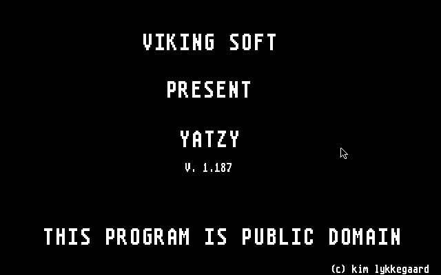 Screenshot Yatzy