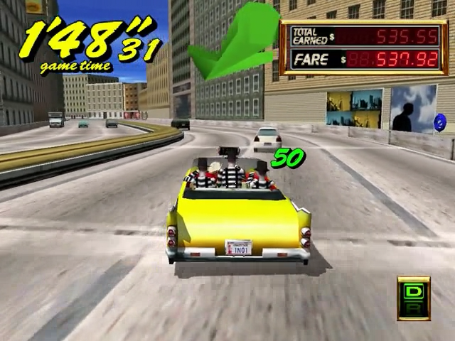 Screenshot Crazy Taxi 2