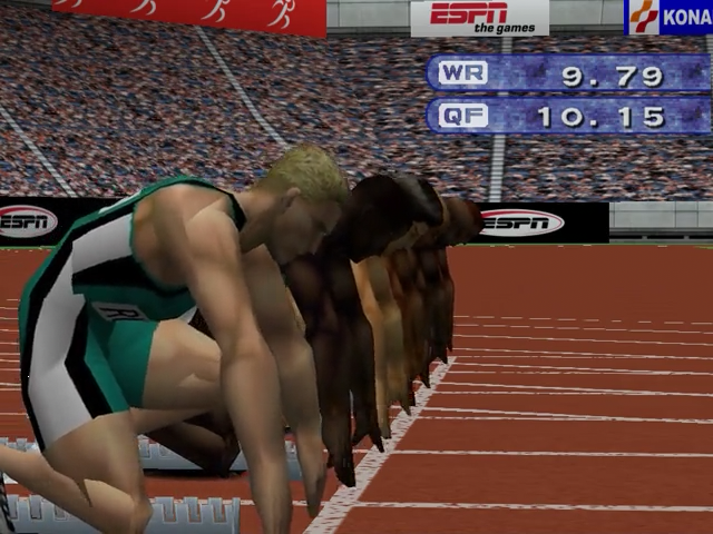 Screenshot ESPN International Track & Field