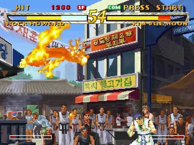 Screenshot Fatal Fury : Mark of the Wolves