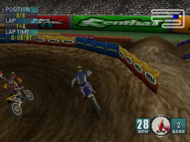 Screenshot Jeremy McGrath Supercross 2000