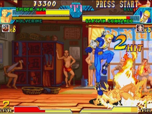 Screenshot Marvel vs. Capcom : Clash of Super Heroes