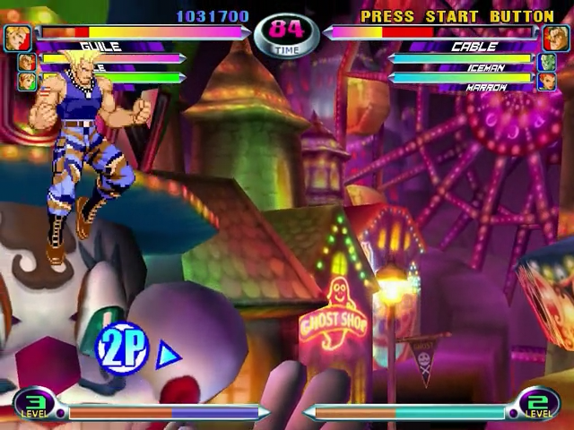Screenshot Marvel vs. Capcom 2 : New Age of Heroes