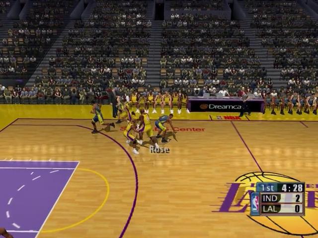 Screenshot NBA 2K1