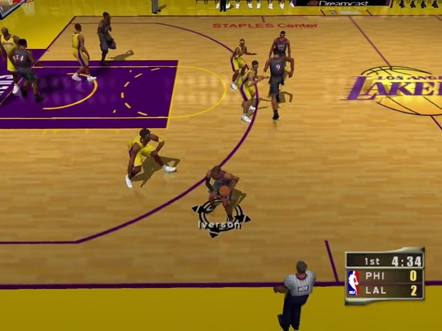 Screenshot NBA 2K2