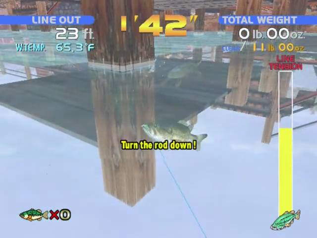 Screenshot Sega Bass Fishing