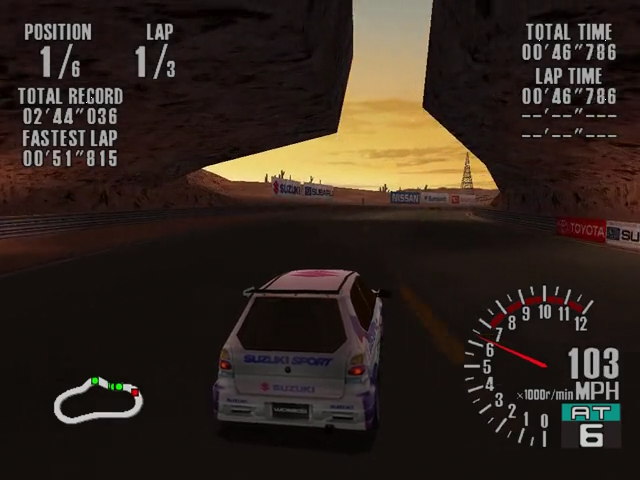 Screenshot Sega GT