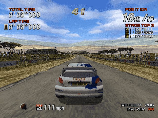 Screenshot Sega Rally 2
