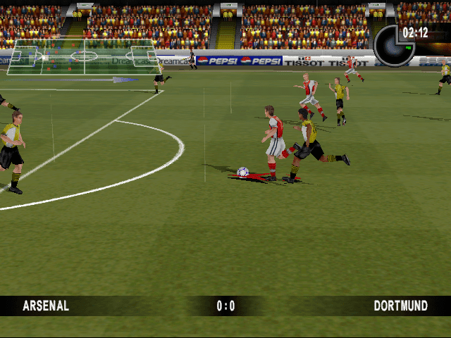 Screenshot Sega Worldwide Soccer 2000