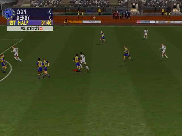 Screenshot Sega Worldwide Soccer 2000 : Euro Edition