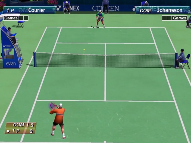 Screenshot Virtua Tennis : Sega Professional Tennis