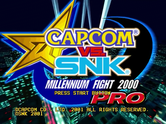 Screenshot Capcom vs. SNK : Millennium Fight 2000 Pro
