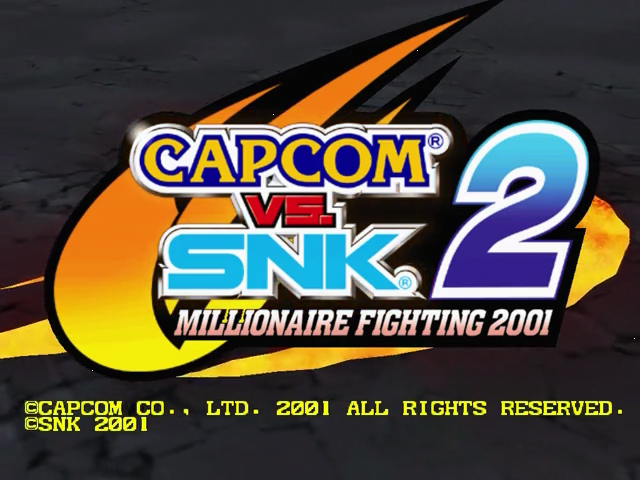 Screenshot Capcom vs. SNK 2 : Millionaire Fighting 2001