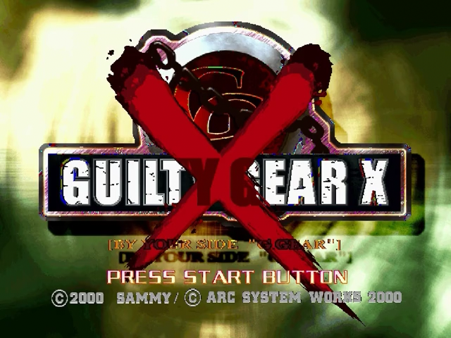 Screenshot Guilty Gear X