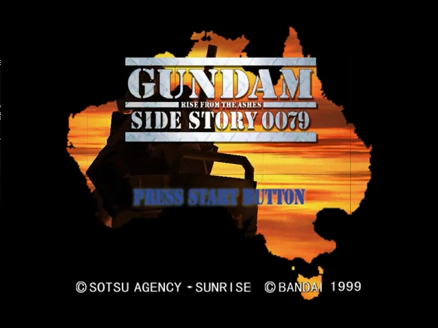 Screenshot Gundam Side Story 0079 : Rise from the Ashes