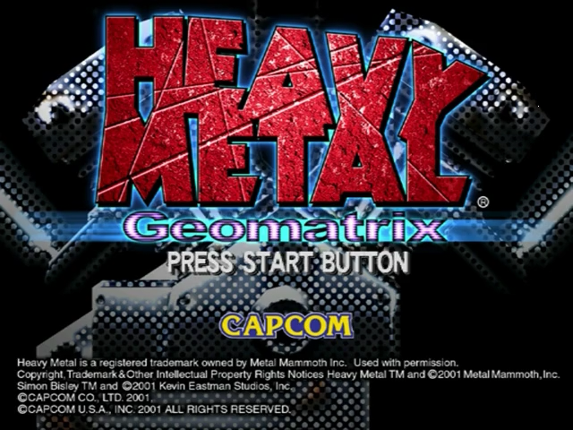Screenshot Heavy Metal : Geomatrix