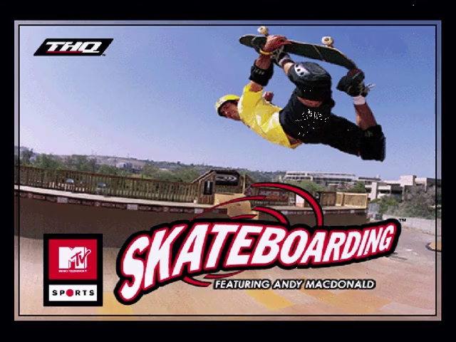 Screenshot MTV Sports : Skateboarding featuring Andy Macdonald