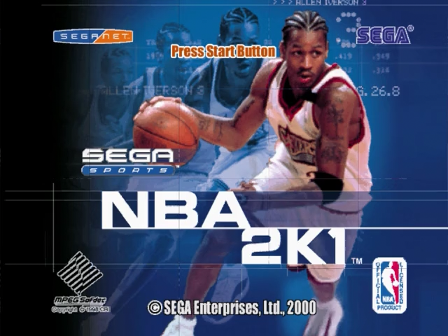 Screenshot NBA 2K1