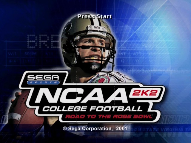 Screenshot NCAA College Football 2K2 : Road to the Rose Bowl