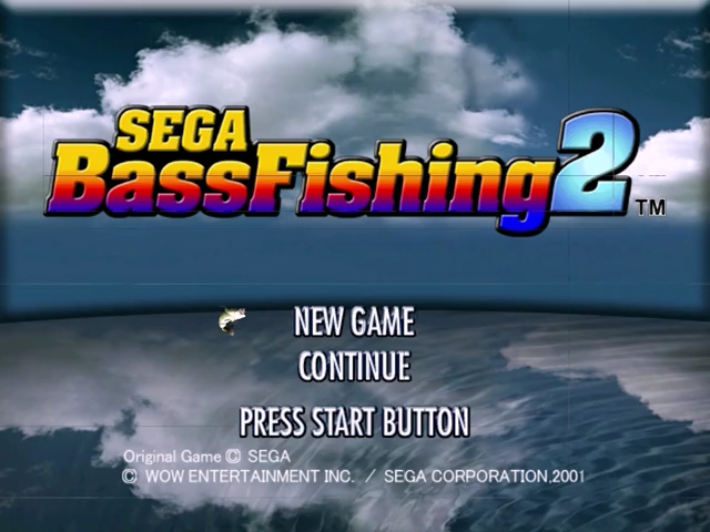 Screenshot Sega Bass Fishing 2