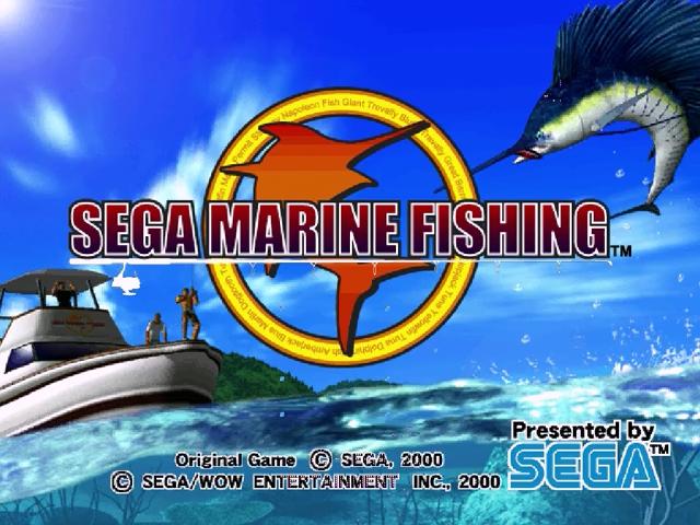 Screenshot Sega Marine Fishing