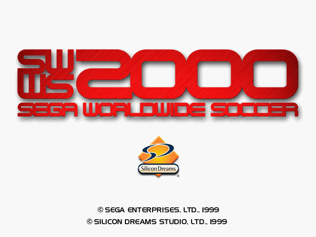 Screenshot Sega Worldwide Soccer 2000