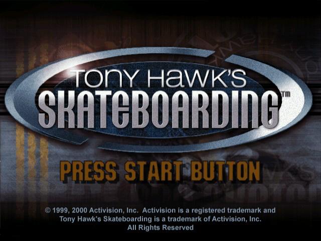 Screenshot Tony Hawk's Skateboarding