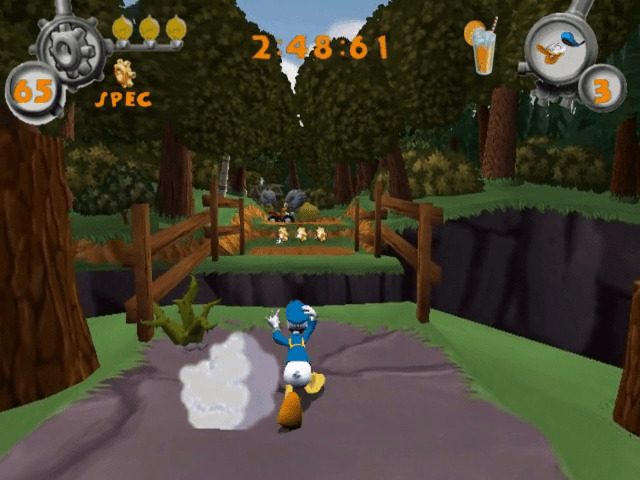 Screenshot Disney's Donald Duck : Goin' Qu@ckers*!