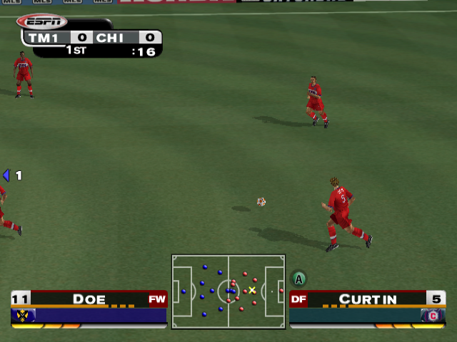 Screenshot ESPN MLS ExtraTime 2002