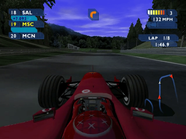 Screenshot F1 Career Challenge
