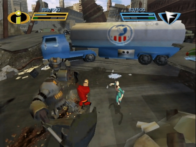 Screenshot The Incredibles: Rise of the Underminer