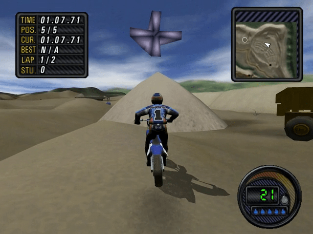 Screenshot Jeremy McGrath Supercross World