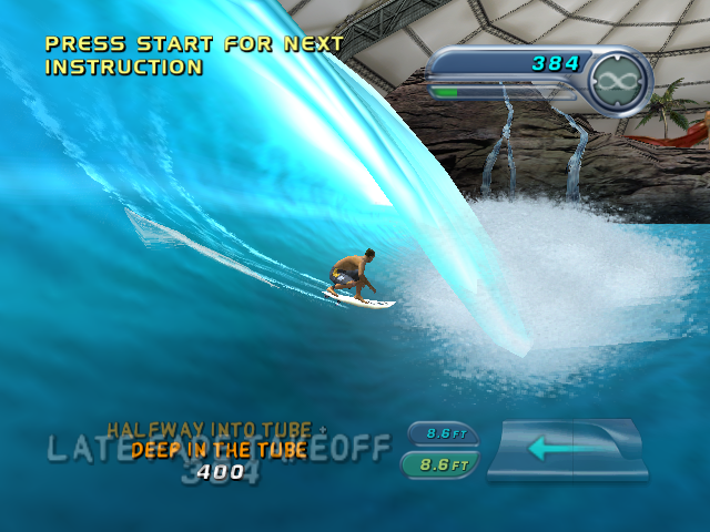 Screenshot Kelly Slater's Pro Surfer