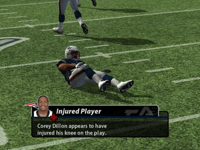 Screenshot Madden NFL 2005
