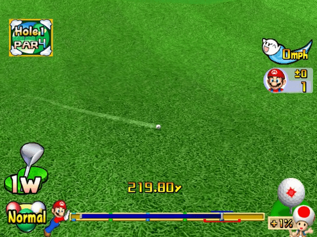 Screenshot Mario Golf : Toadstool Tour