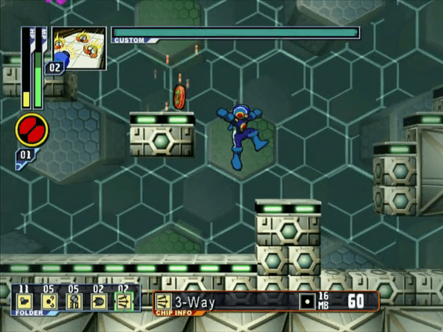 Screenshot Mega Man Network Transmission