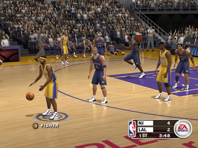 Screenshot NBA Live 2003