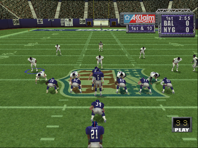 Screenshot NFL QB Club 2002