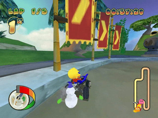 Screenshot Pac-Man World Rally