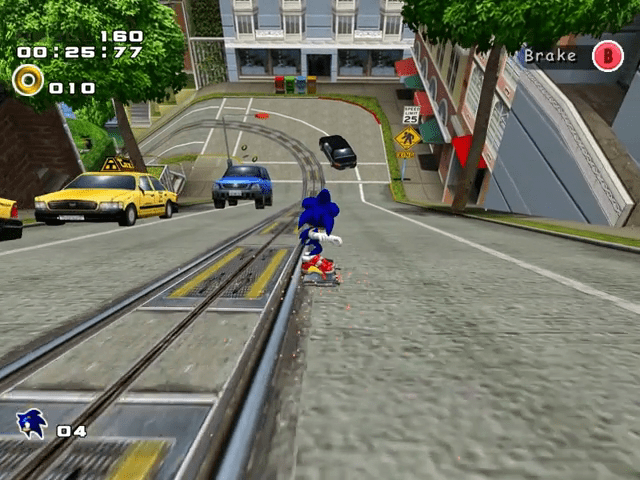 Screenshot Sonic Adventure 2 Battle