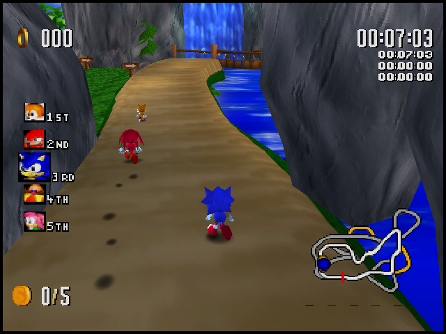 Screenshot Sonic Gems Collection